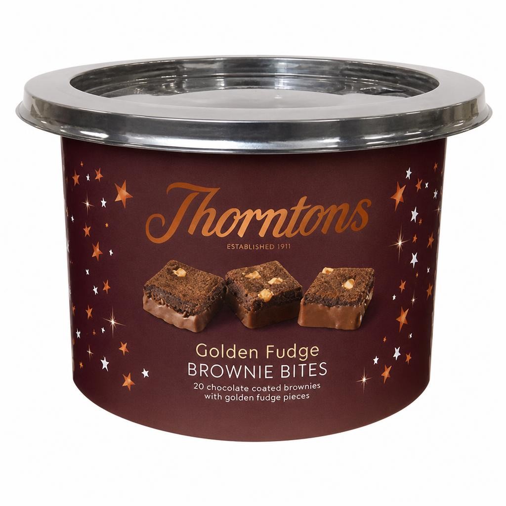 Thorntons Golden Fudge Brownie Bites