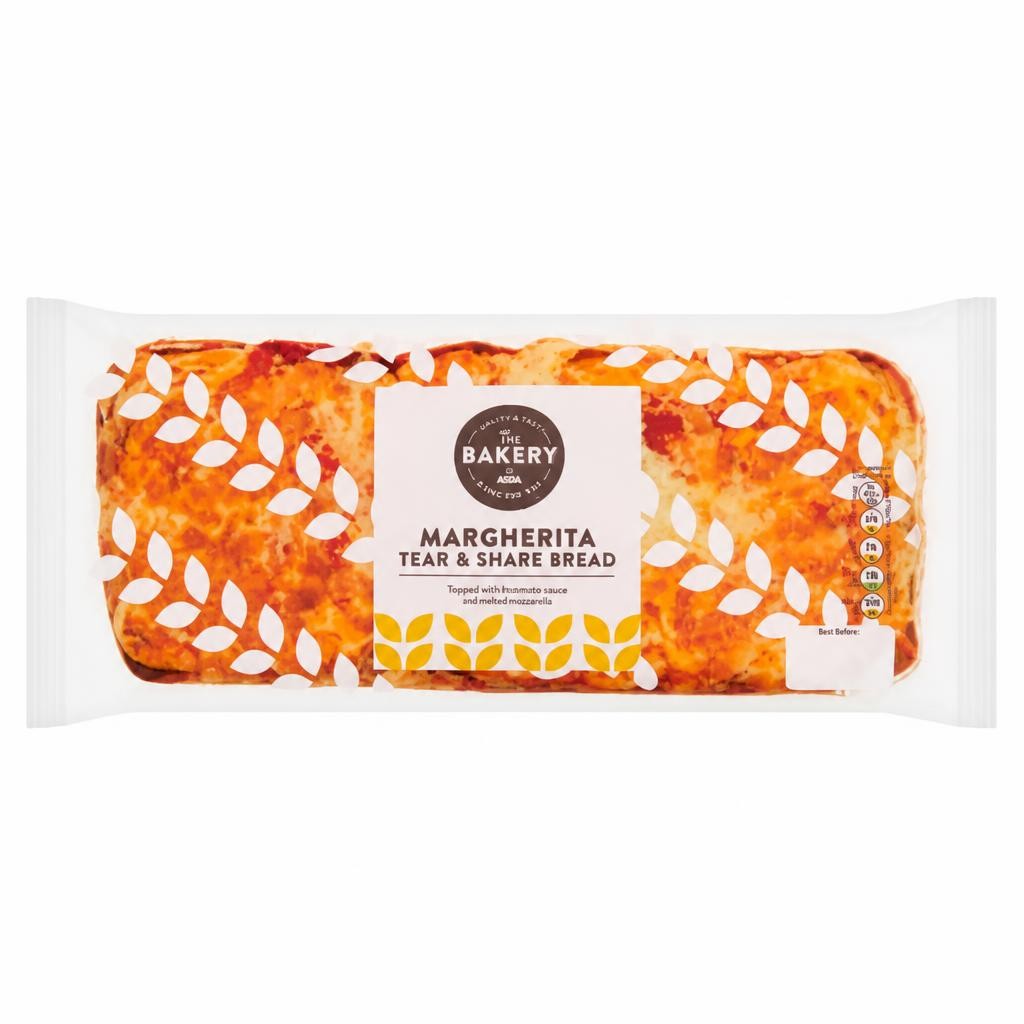 The BAKERY at ASDA Margherita Tear & Share Bread 230g