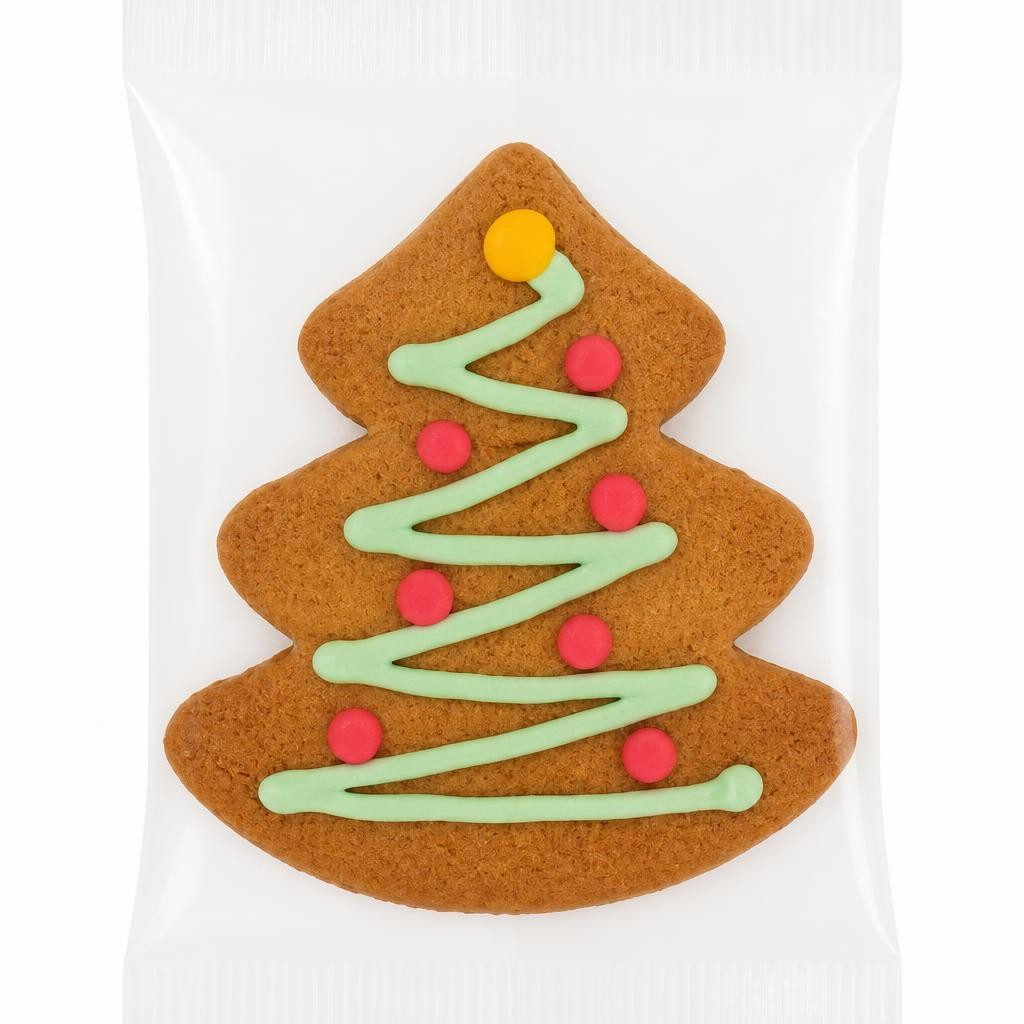 ASDA Christmas Tree Gingerbread Biscuit