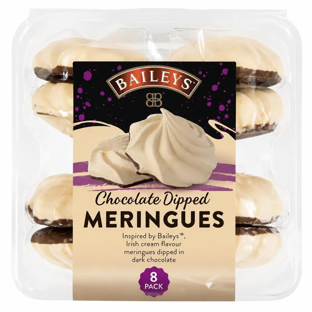Baileys 8 Chocolate Dipped Meringues