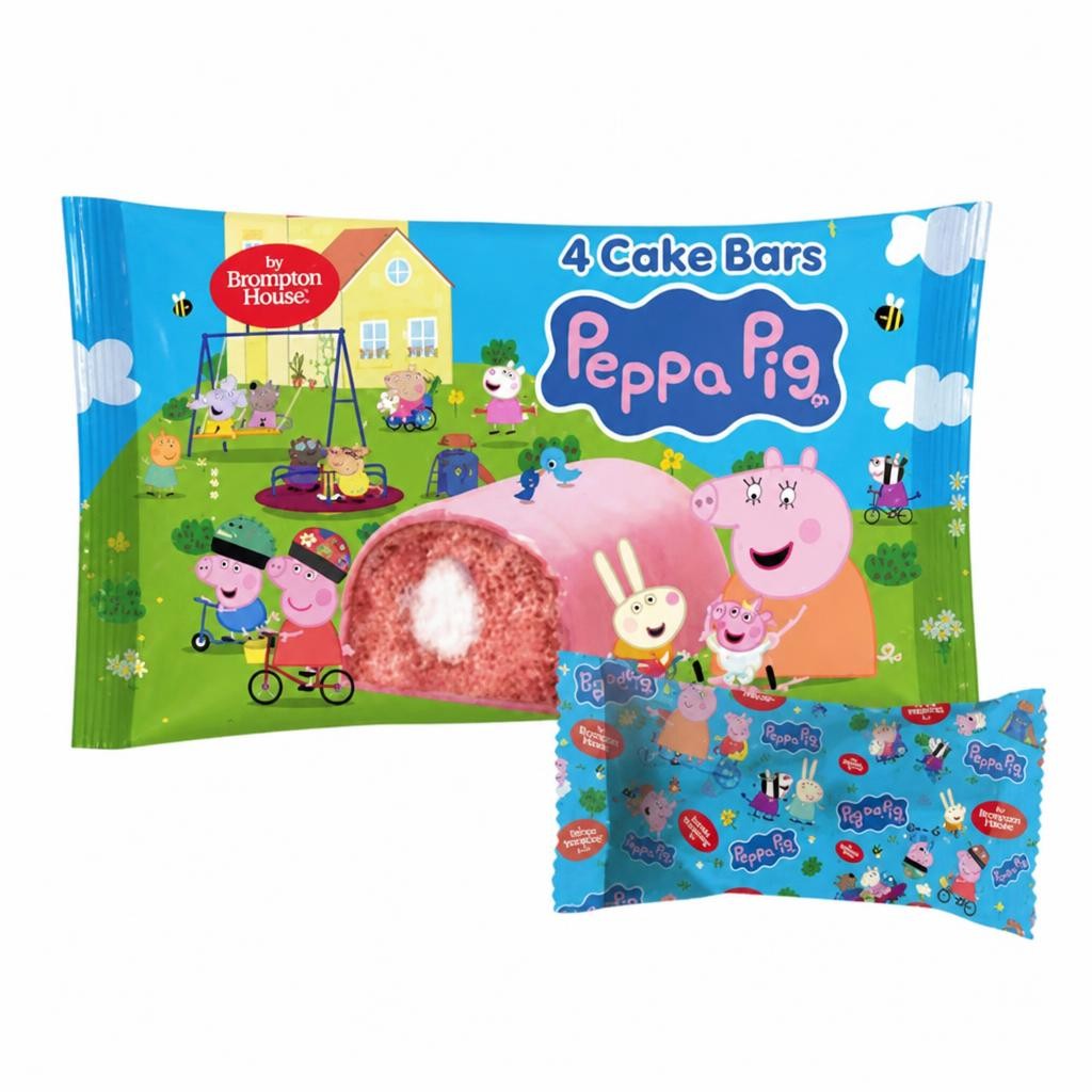 Peppa Pig Peppa Pig  Cake Bars 4 x 50g (200g)