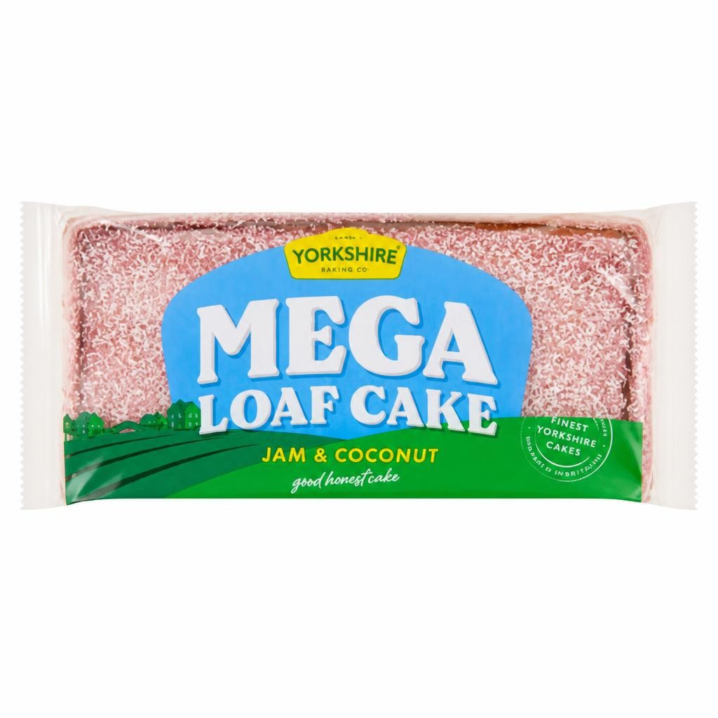Yorkshire Baking Company Jam & Coconut Mega Loaf Cake