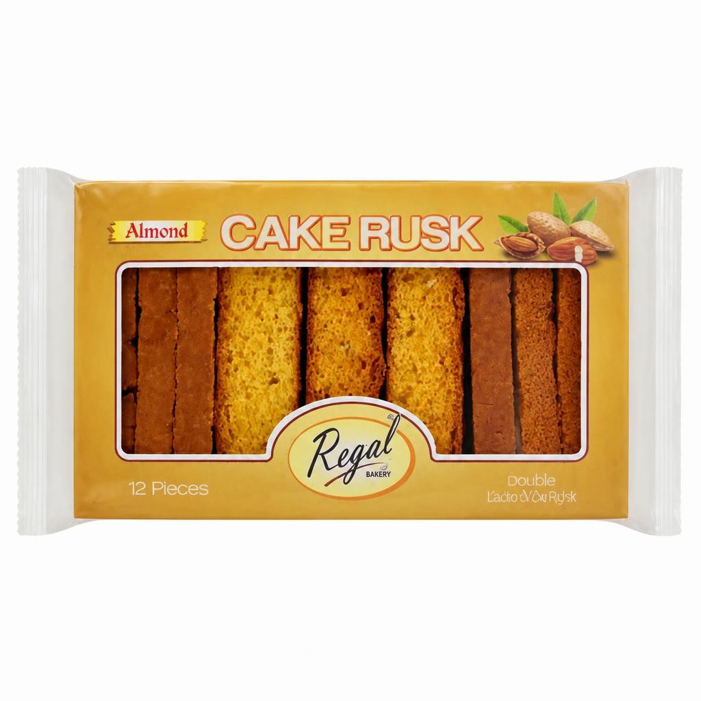 Regal Bakery Almond Cake Rusk 355g