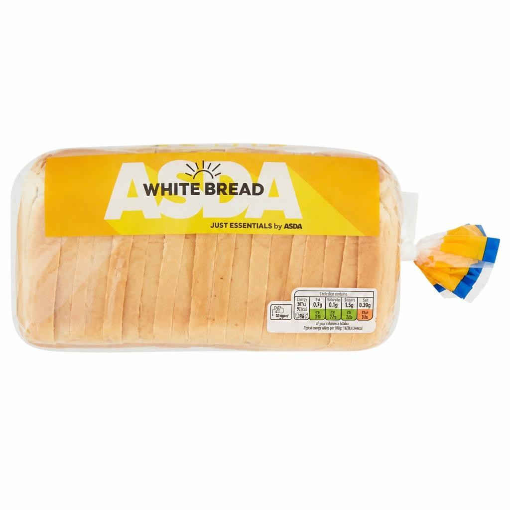 JUST ESSENTIALS by ASDA Just Essentials White Bread 800g