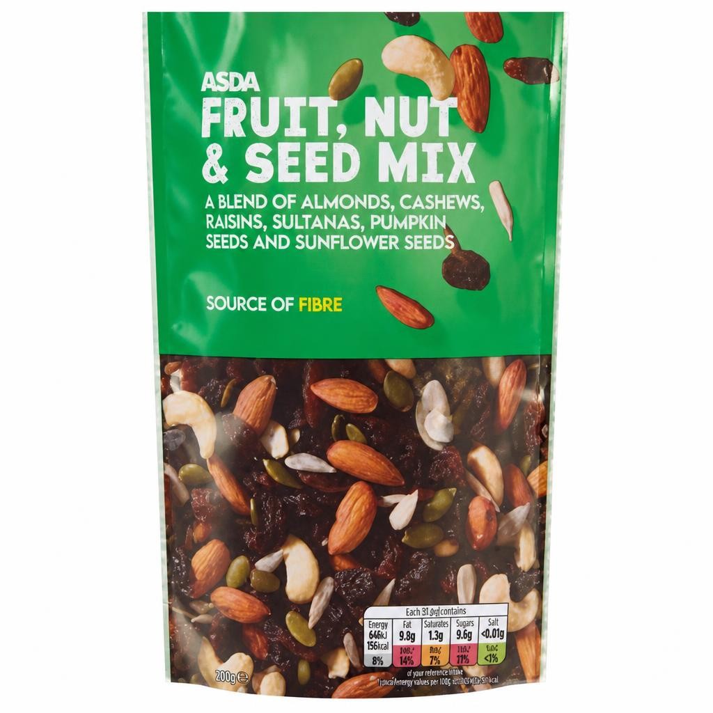 ASDA Fruit, Nut & Seed Mix 200g
