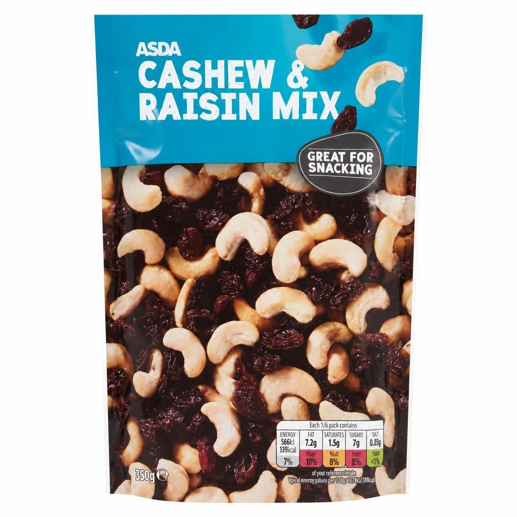 ASDA Cashew & Raisin Mix 250g
