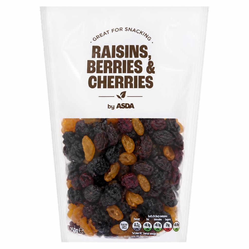 ASDA Raisins, Berries & Cherries 250g