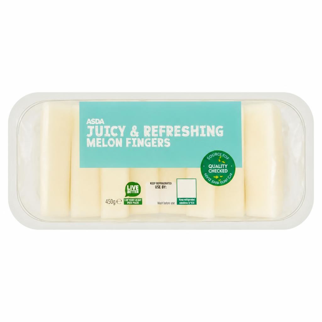 ASDA Juicy & Refreshing Melon Fingers 450g