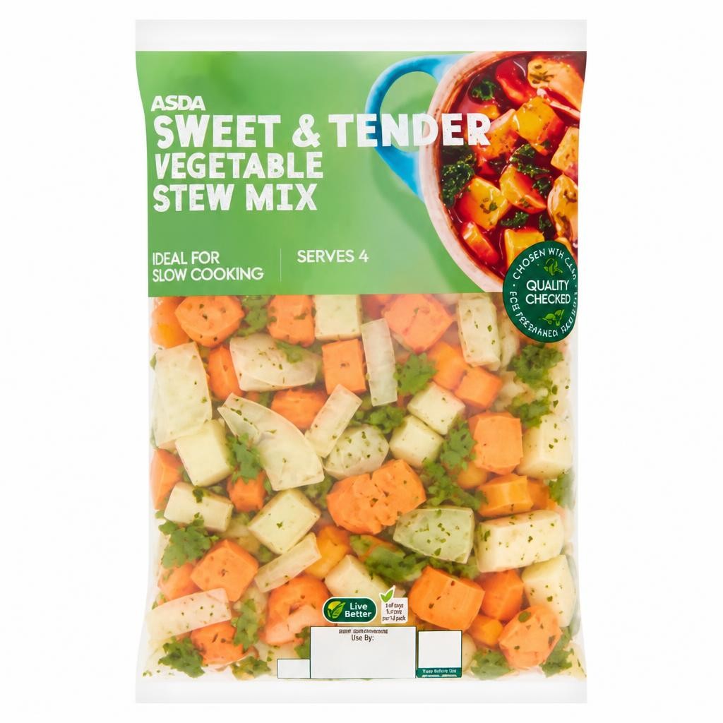ASDA Sweet & Tender Vegetable Stew Mix 1kg