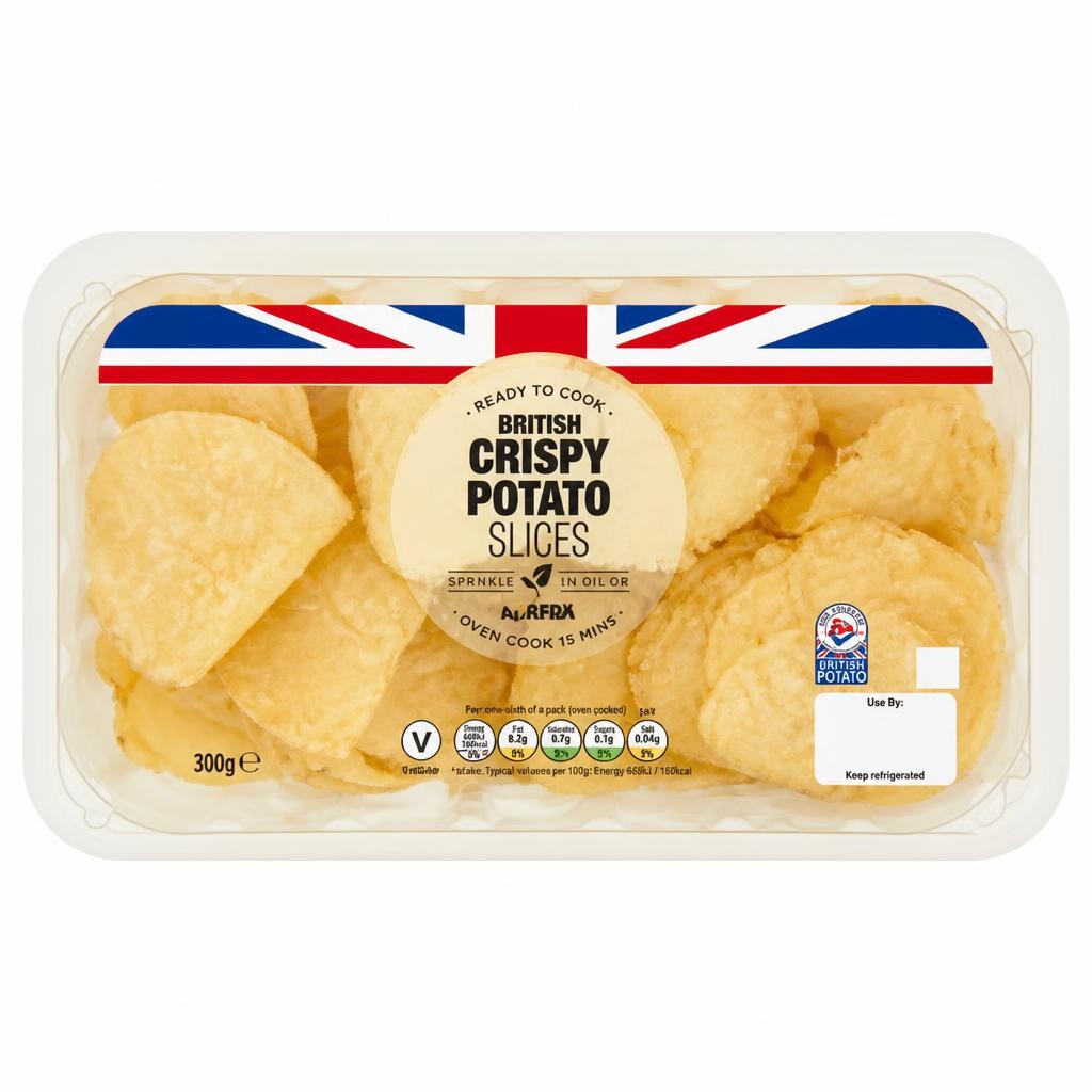 ASDA British Crispy Potato Slices 300g