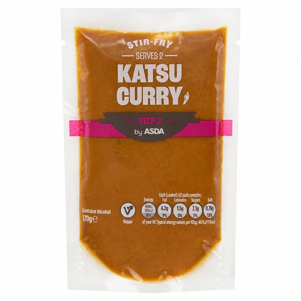 ASDA Katsu Curry Stir-Fry 170g