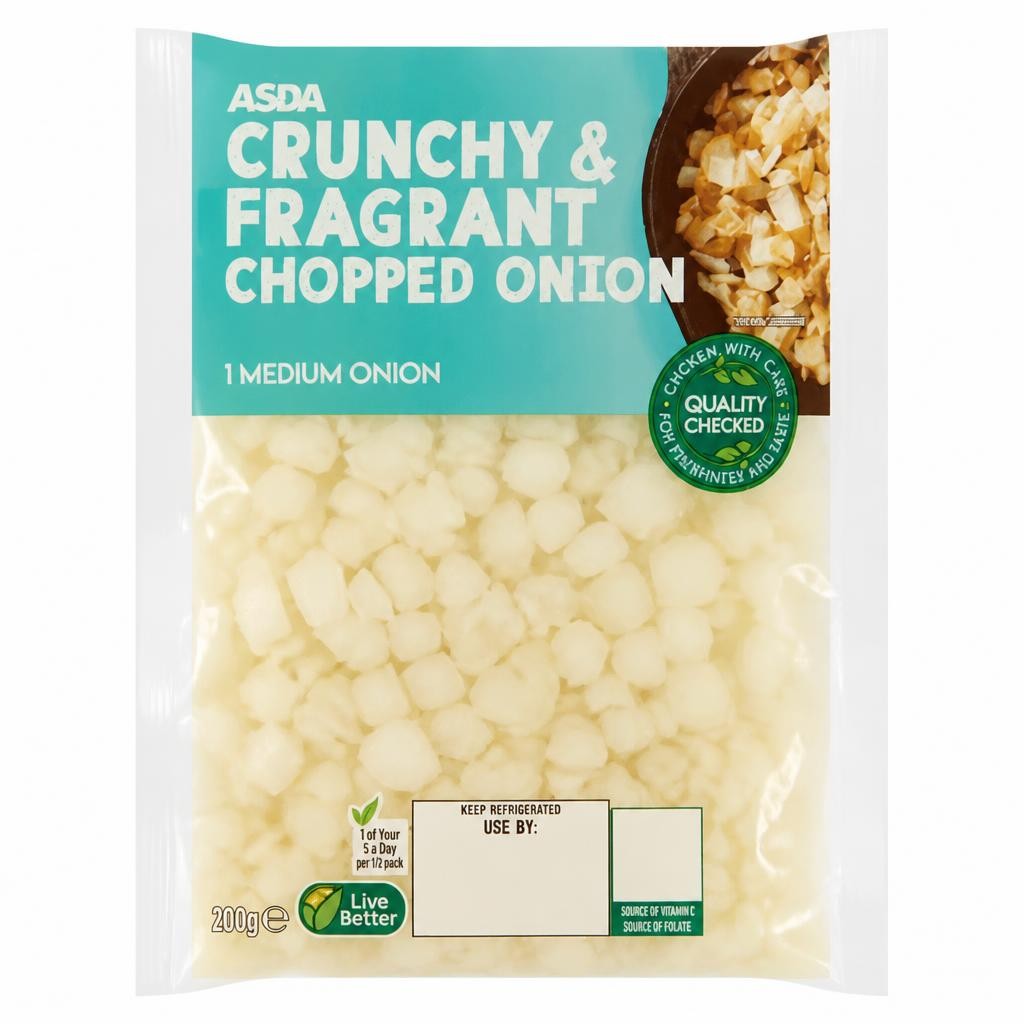 ASDA Crunchy & Fragrant Chopped Onion 200g