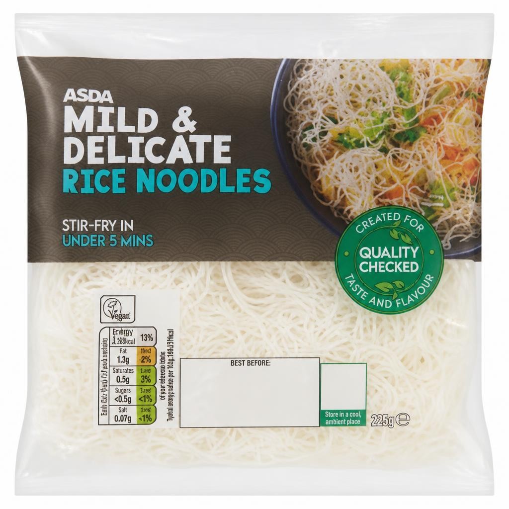 ASDA Mild & Delicate Rice Noodles 225g