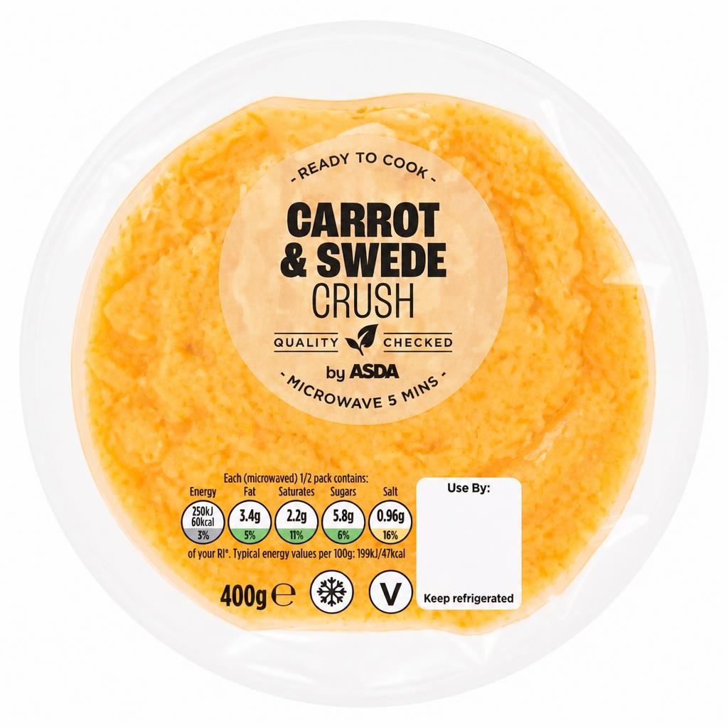 ASDA Carrot & Swede Crush 400g