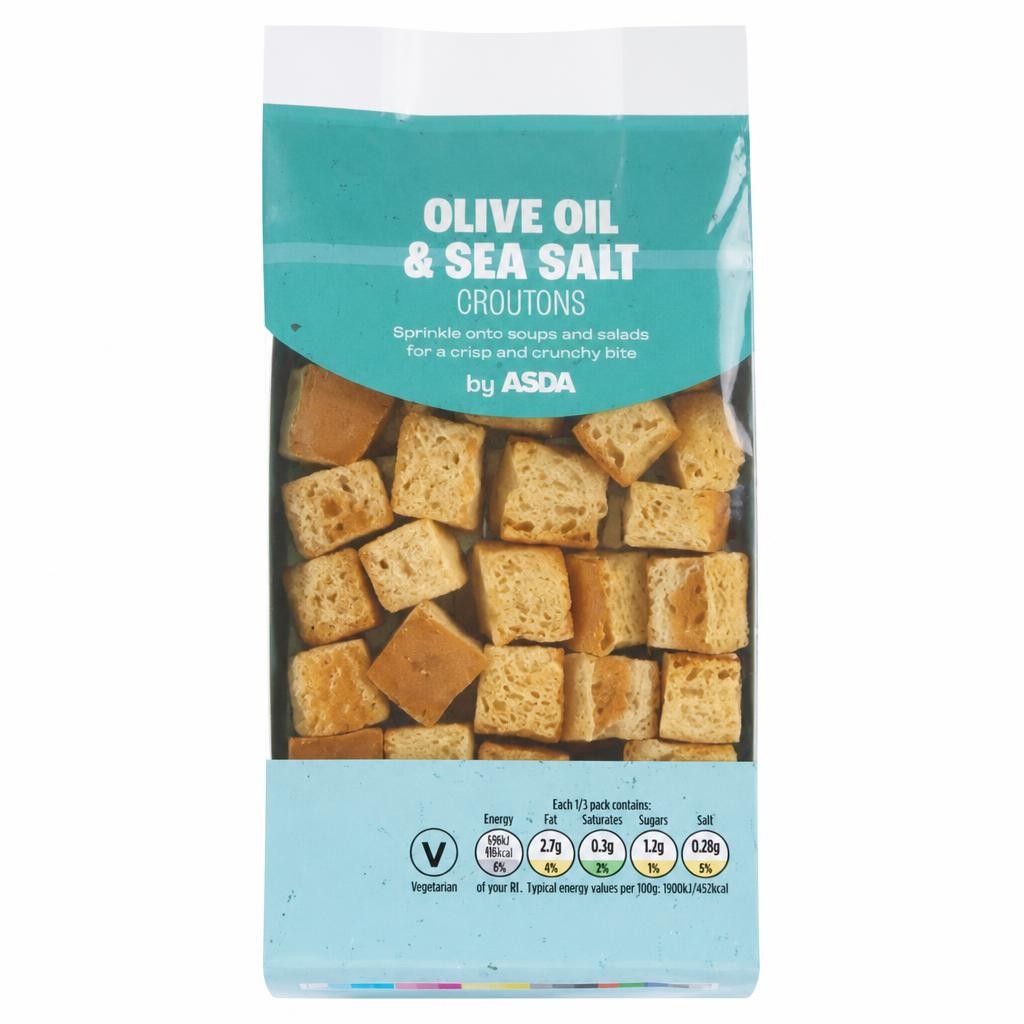 ASDA Olive Oil & Sea Salt Croutons 100g