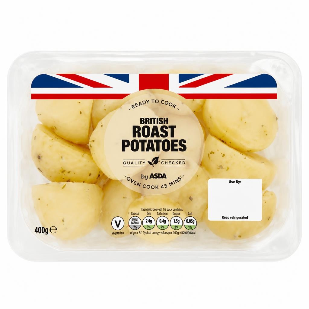 ASDA British Roast Potatoes 400g