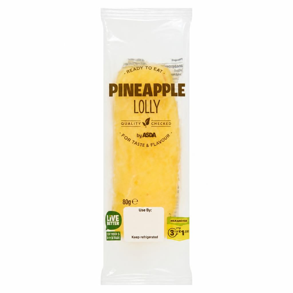 ASDA Pineapple Lolly 80g