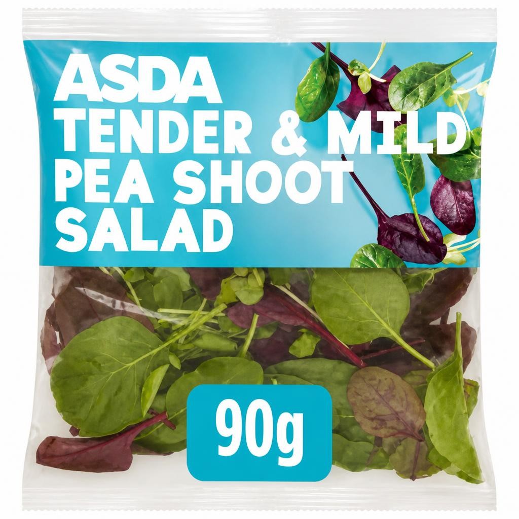 ASDA Tender & Mild Pea Shoot Salad 90g