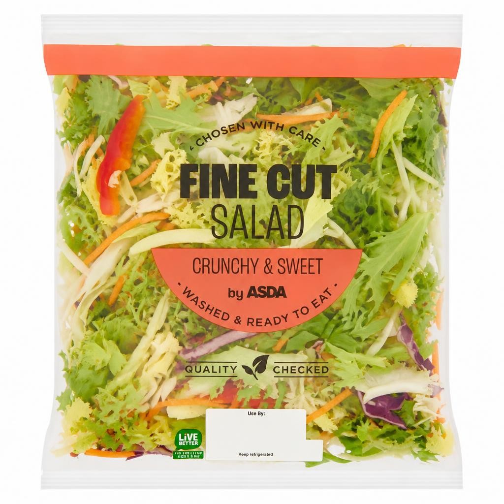 ASDA Crunchy & Sweet Fine Cut Salad 230g