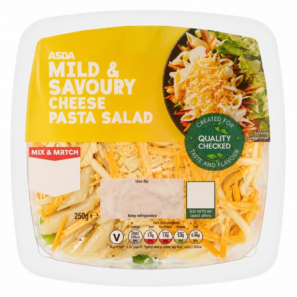ASDA Mild & Savoury Cheese Pasta Salad 365g