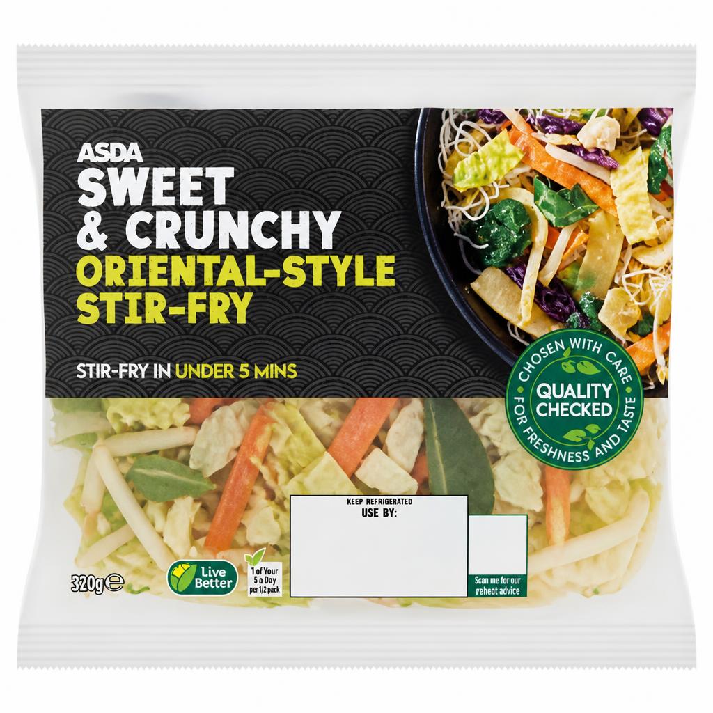 ASDA Sweet & Crunchy Oriental-Style Stir-Fry 320g