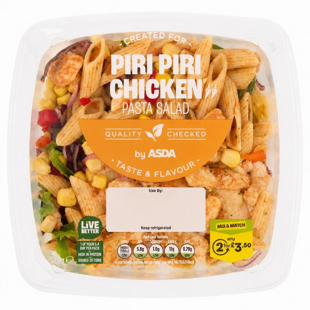 ASDA Piri Piri Chicken Pasta Salad 320g