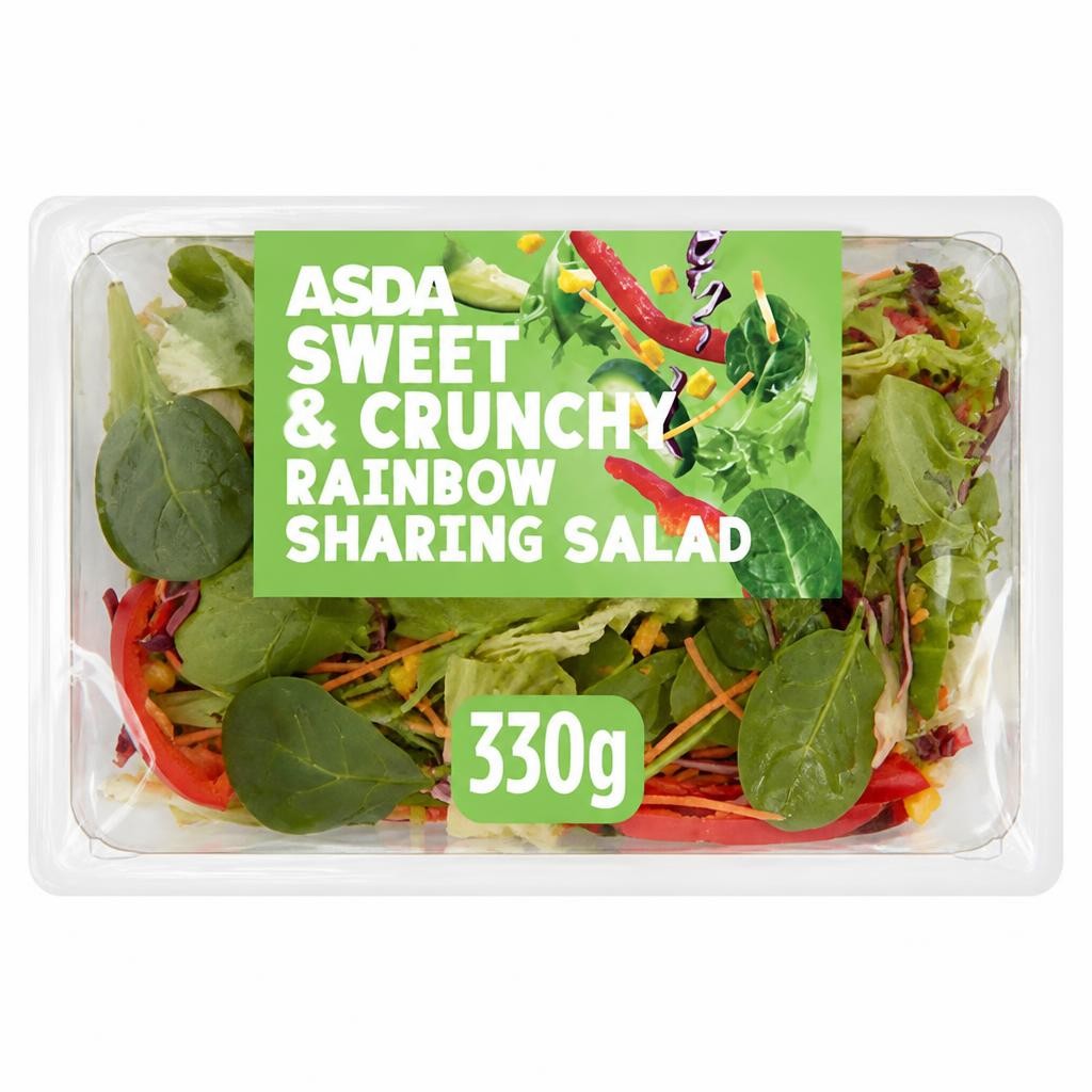 ASDA Sweet & Crunchy Rainbow Sharing Salad 330g