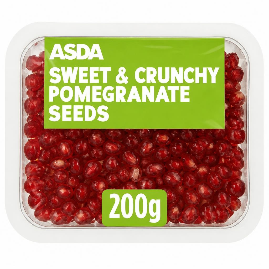 ASDA Sweet & Crunchy Pomegranate Seeds 200g