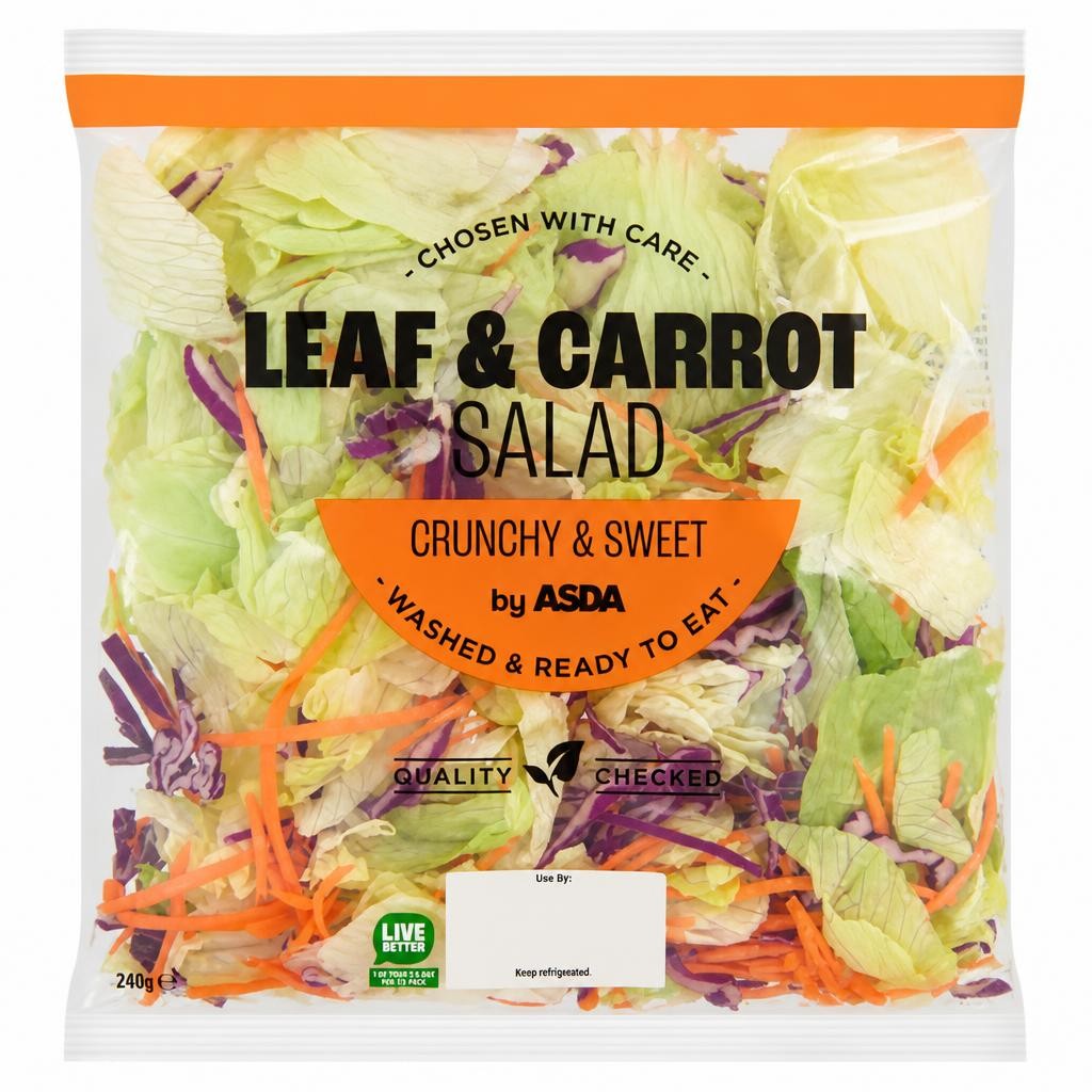 ASDA Leaf & Carrot Salad 240g