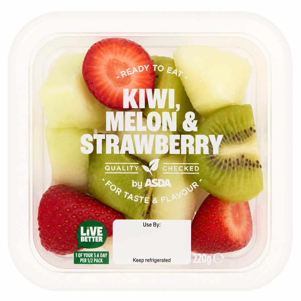 ASDA Kiwi, Melon & Strawberry 220g