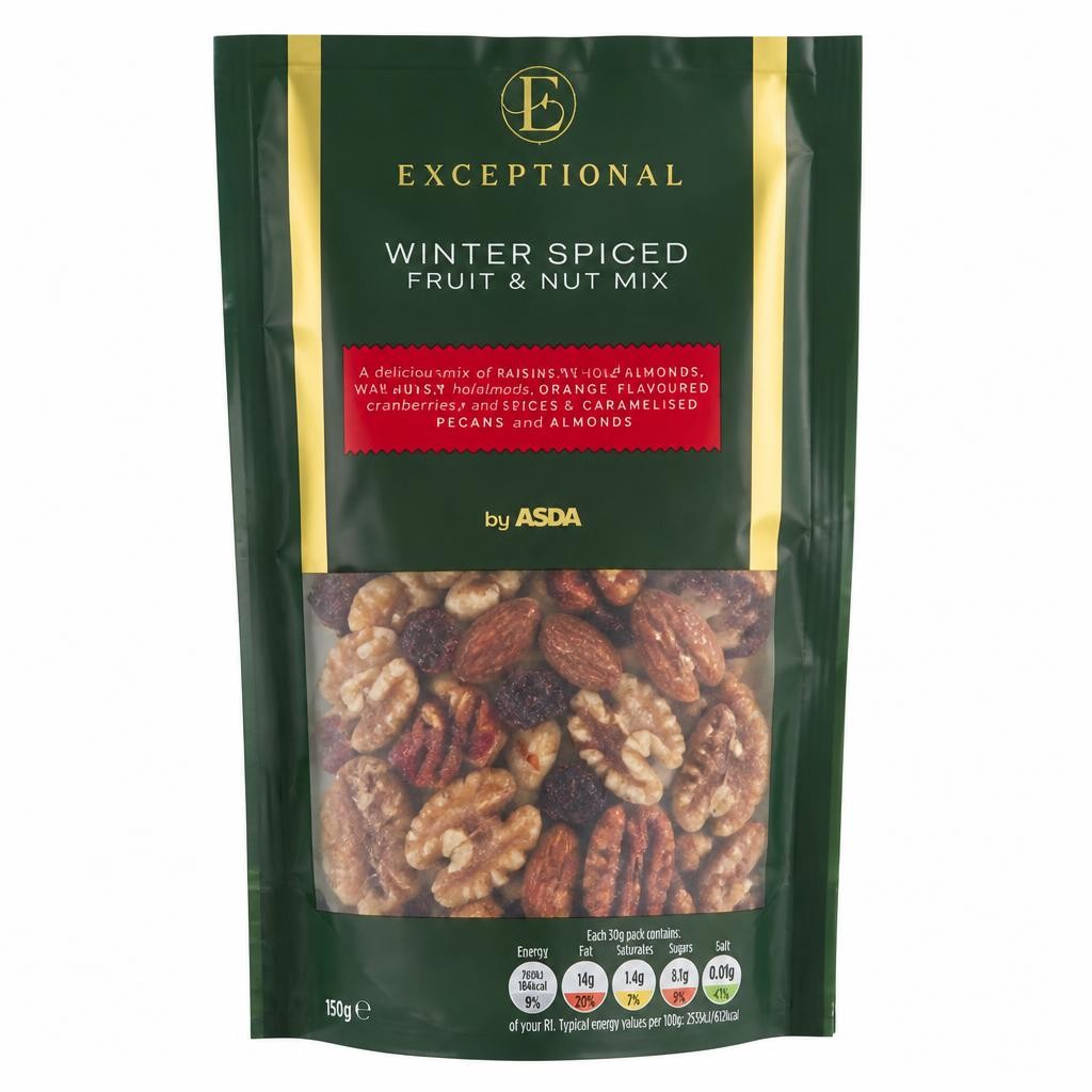Exceptional by ASDA Exceptional by  Winter Spiced Fruit & Nut Mix 150g