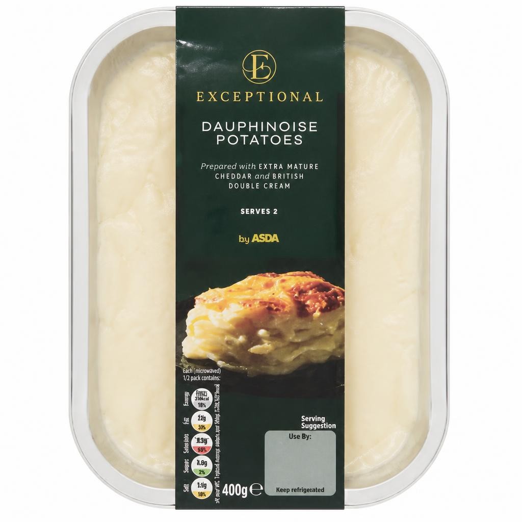 Exceptional by Asda Dauphinoise Potatoes 400g