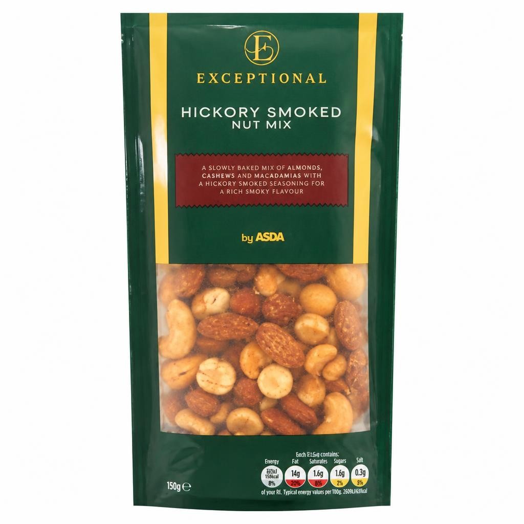Exceptional by Asda Exceptional by  Hickory Smoked Nut Mix 150g