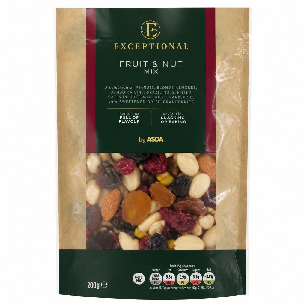 Exceptional by ASDA Fruit & Nut Mix 200g