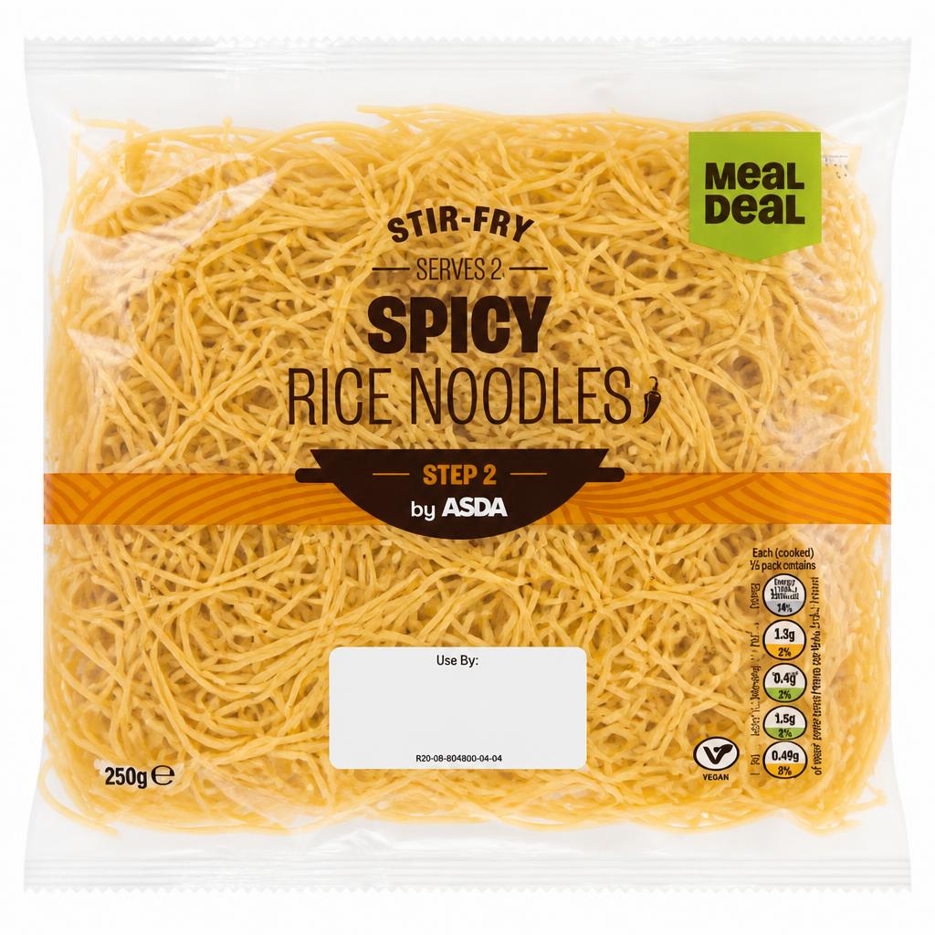ASDA Spicy Rice Noodles Stir-Fry 250g