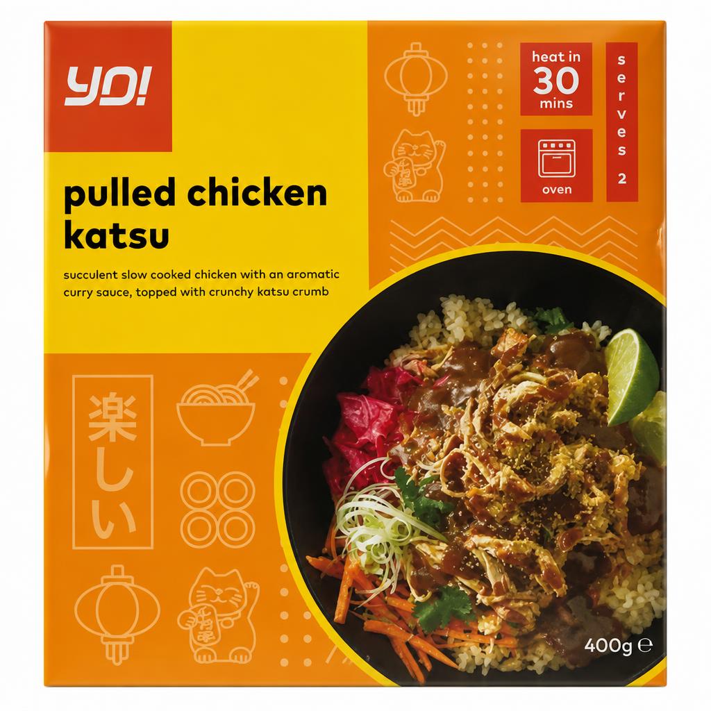 YO! Pulled Chicken Katsu 400g