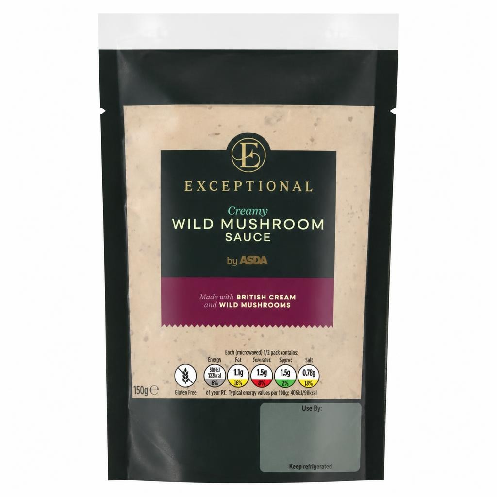 Exceptional by ASDA Creamy Wild Mushroom Sauce 150g