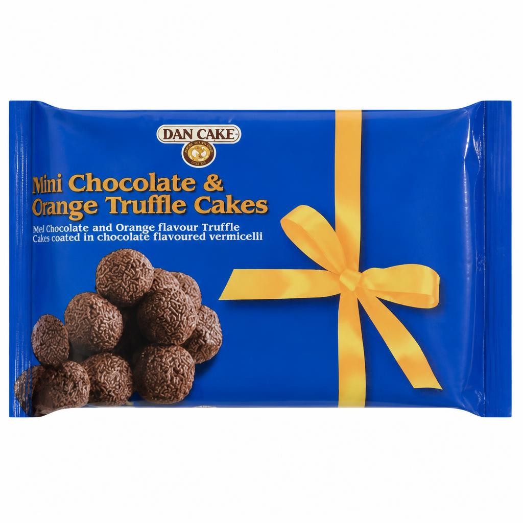 Dan Cake Mini Chocolate & Orange Truffle Cakes 140g