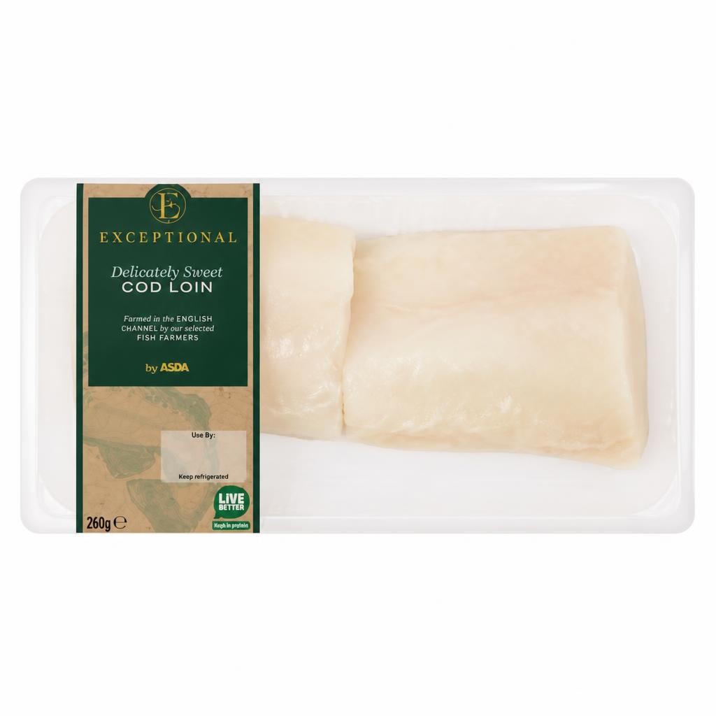 Exceptional by ASDA Cod Loin 260g