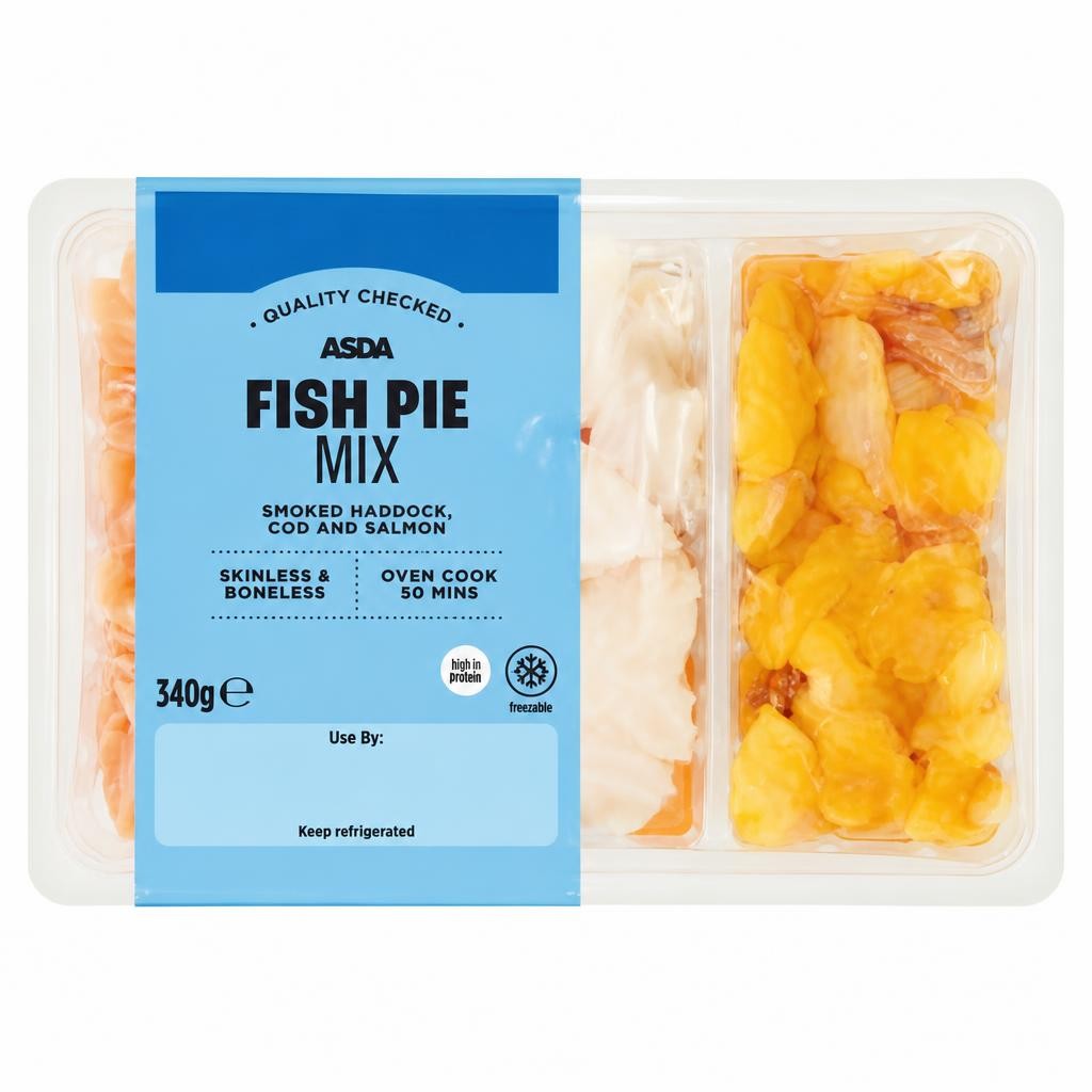 ASDA Hearty Fish Pie Mix 340g