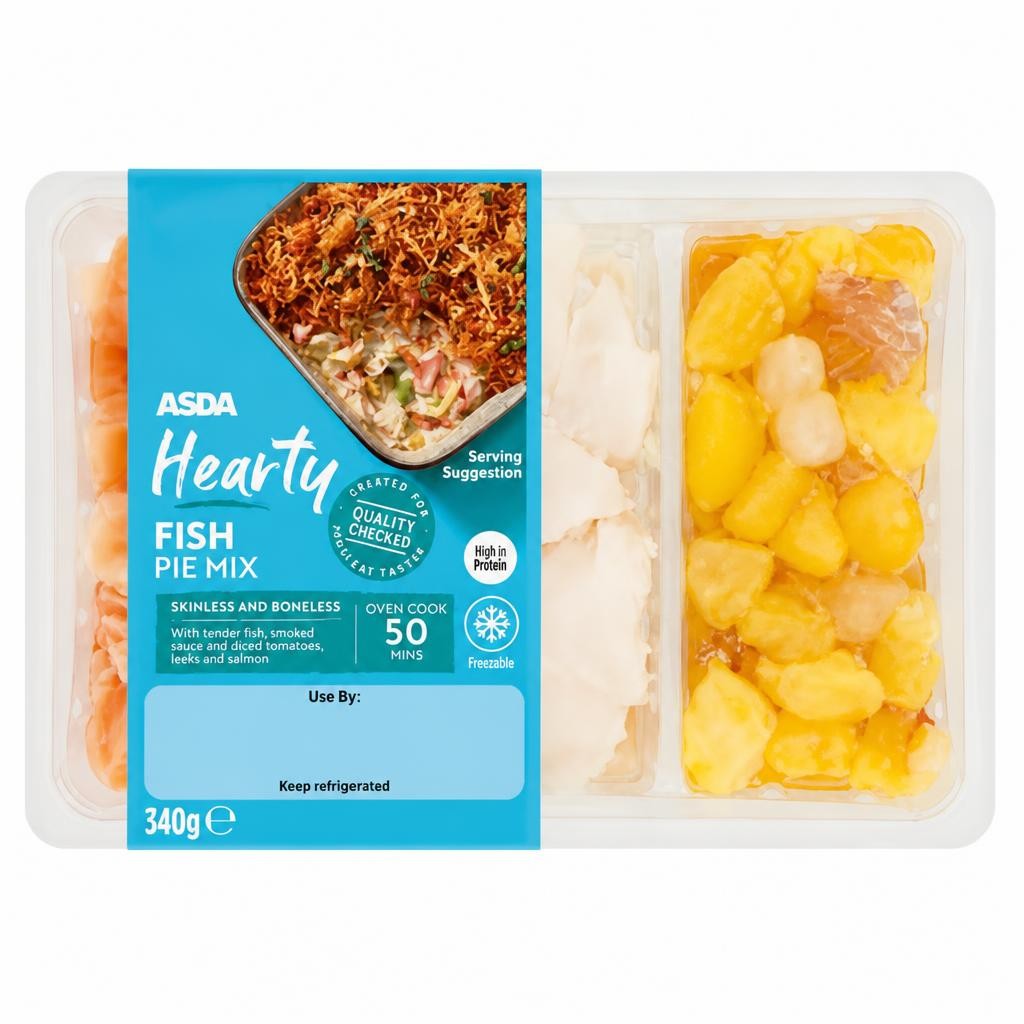 ASDA Hearty Fish Pie Mix 340g