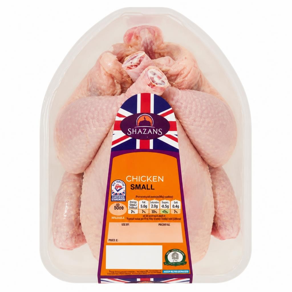 Shazans SHAZANS WHOLE CHICKEN SMALL 1.0-1.4KG