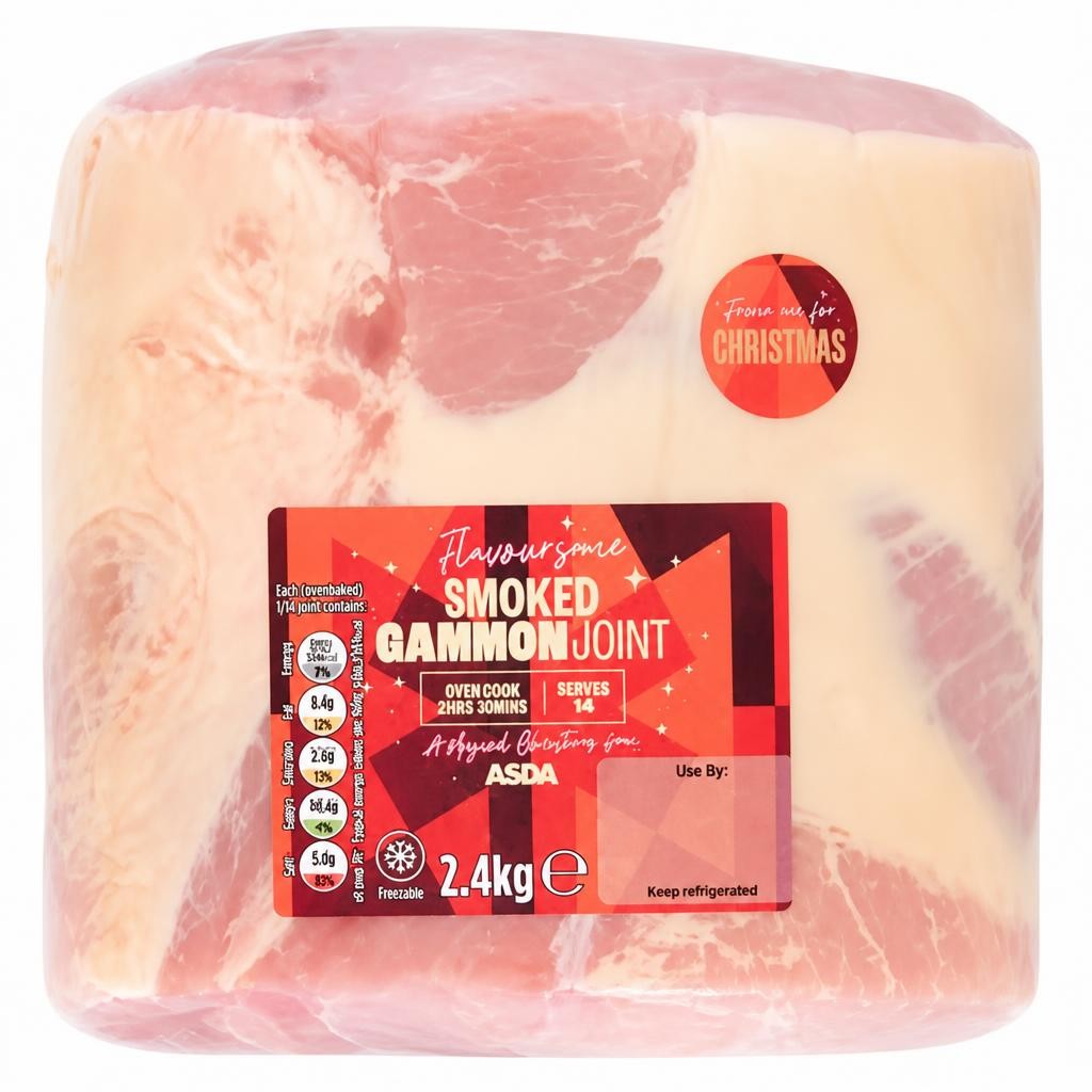 ASDA Smoked Gammon Joint 2.4kg