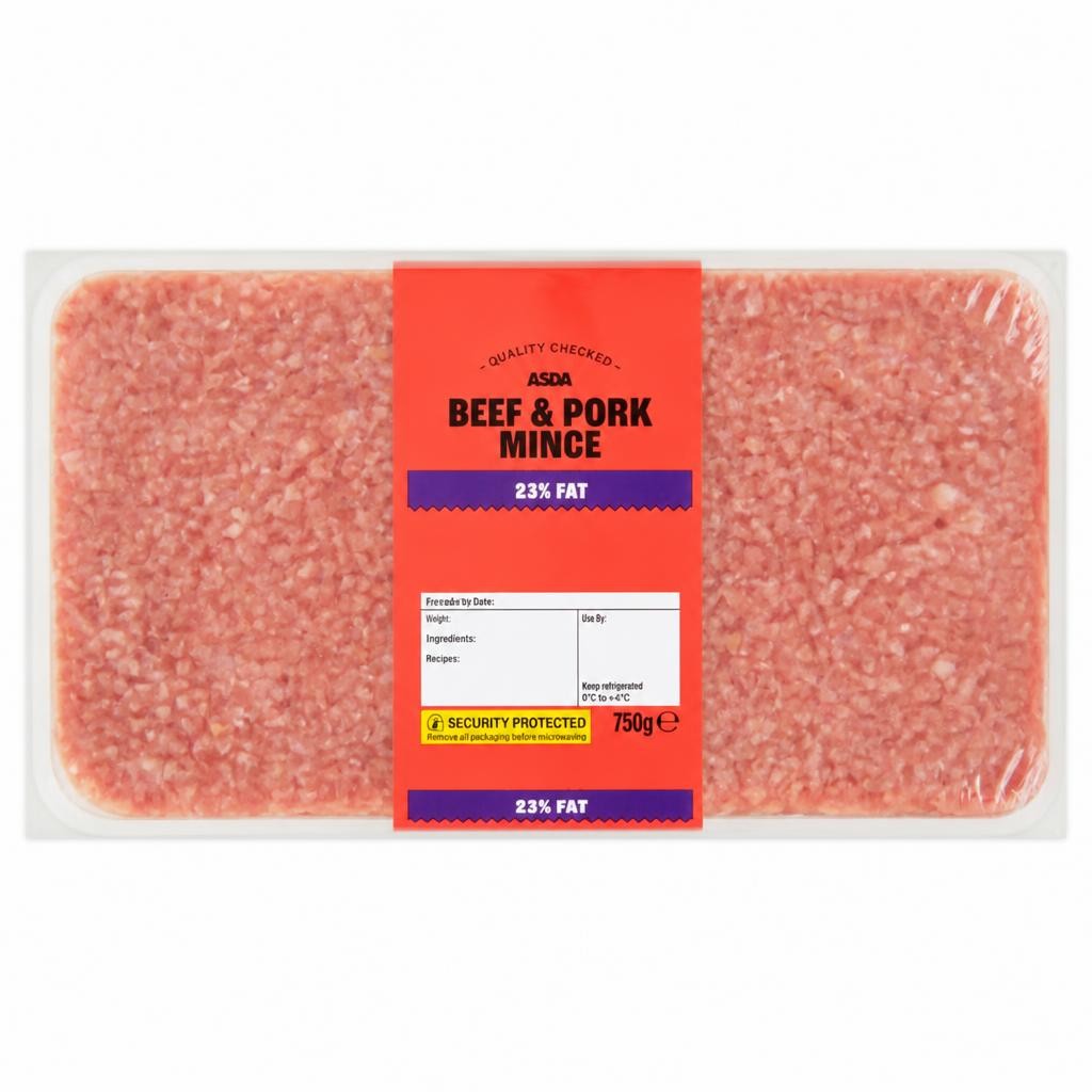ASDA Beef & Pork Mince 750g