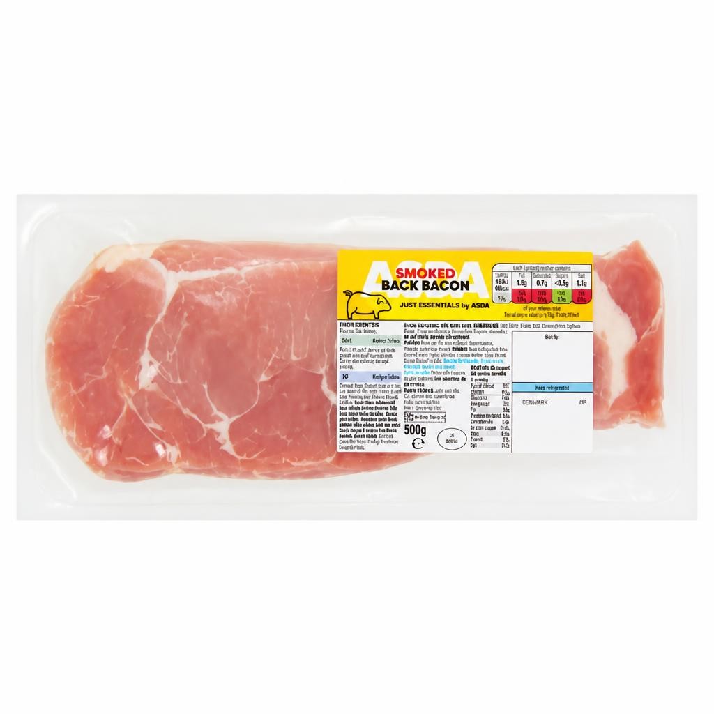 JUST ESSENTIALS by ASDA Smoked Back Bacon 300g