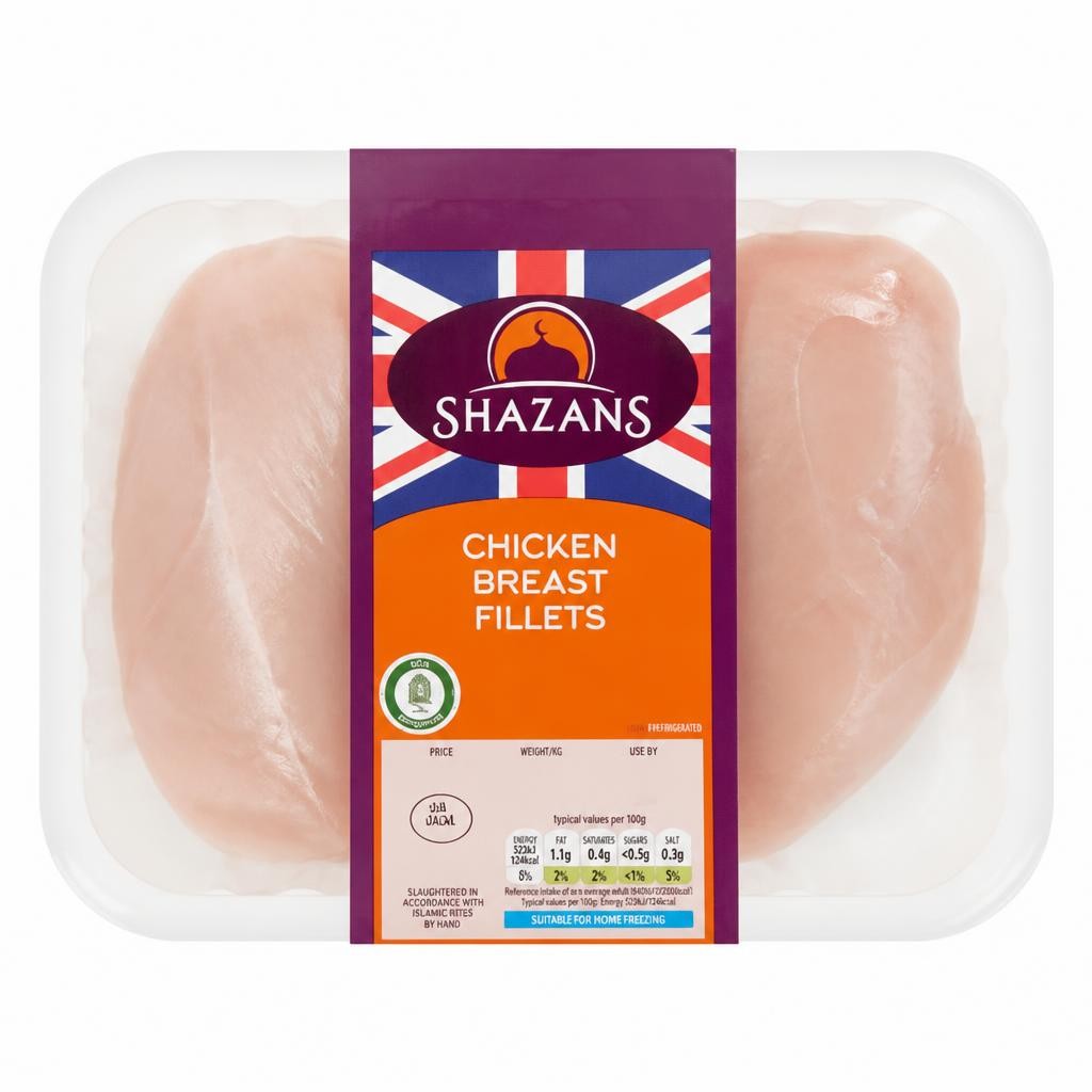Shazans Chicken Breast Fillets 450g