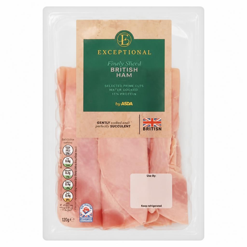 Exceptional by ASDA EX FINELY SLICED HAM