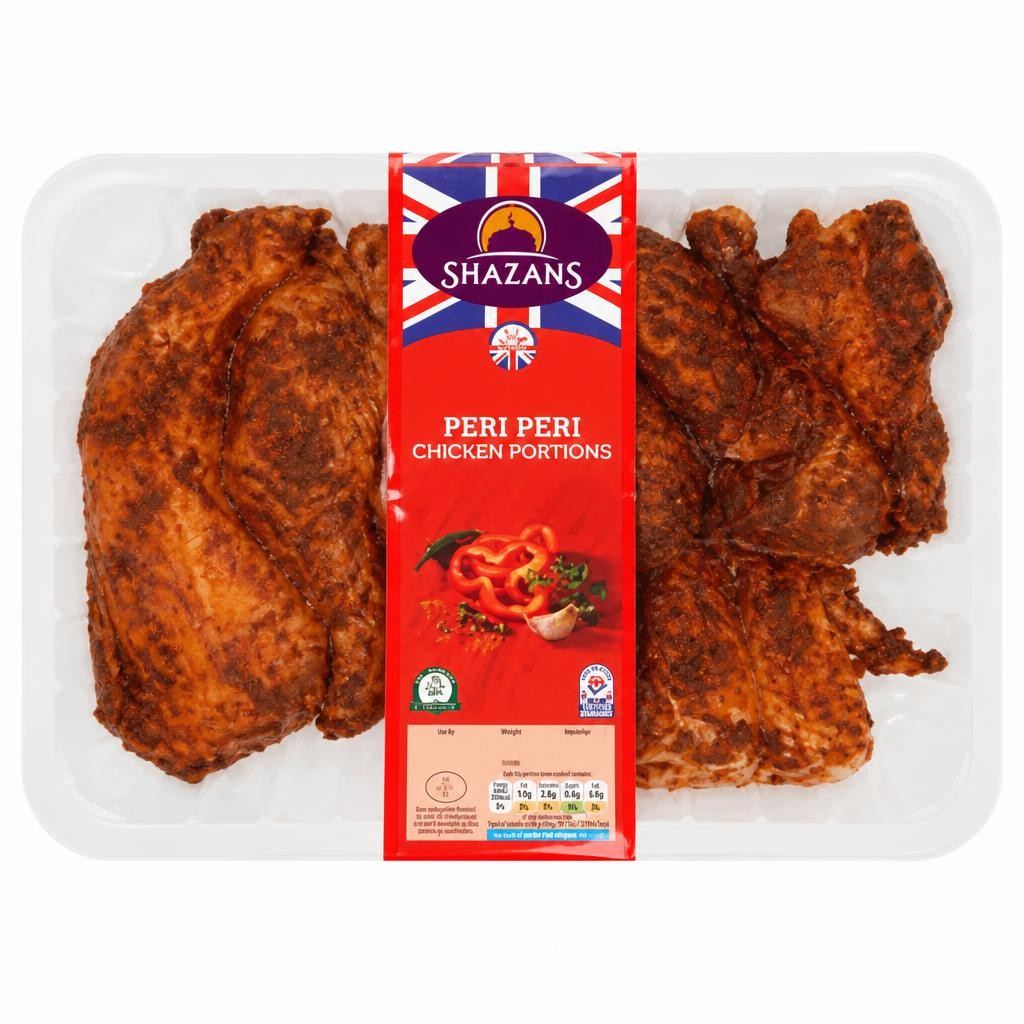 Shazans Peri Peri Chicken Portions 1.6kg