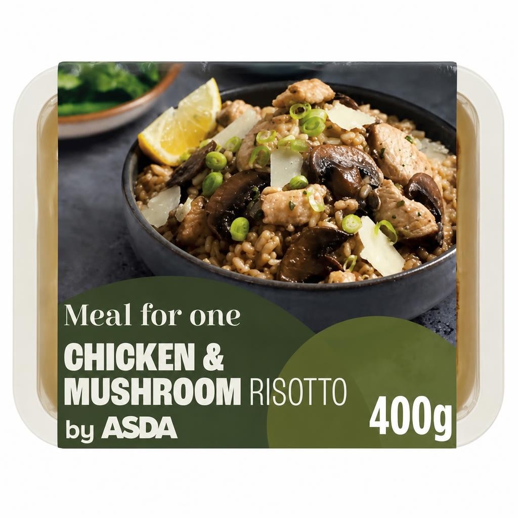 ASDA Chicken & Mushroom Risotto 400g
