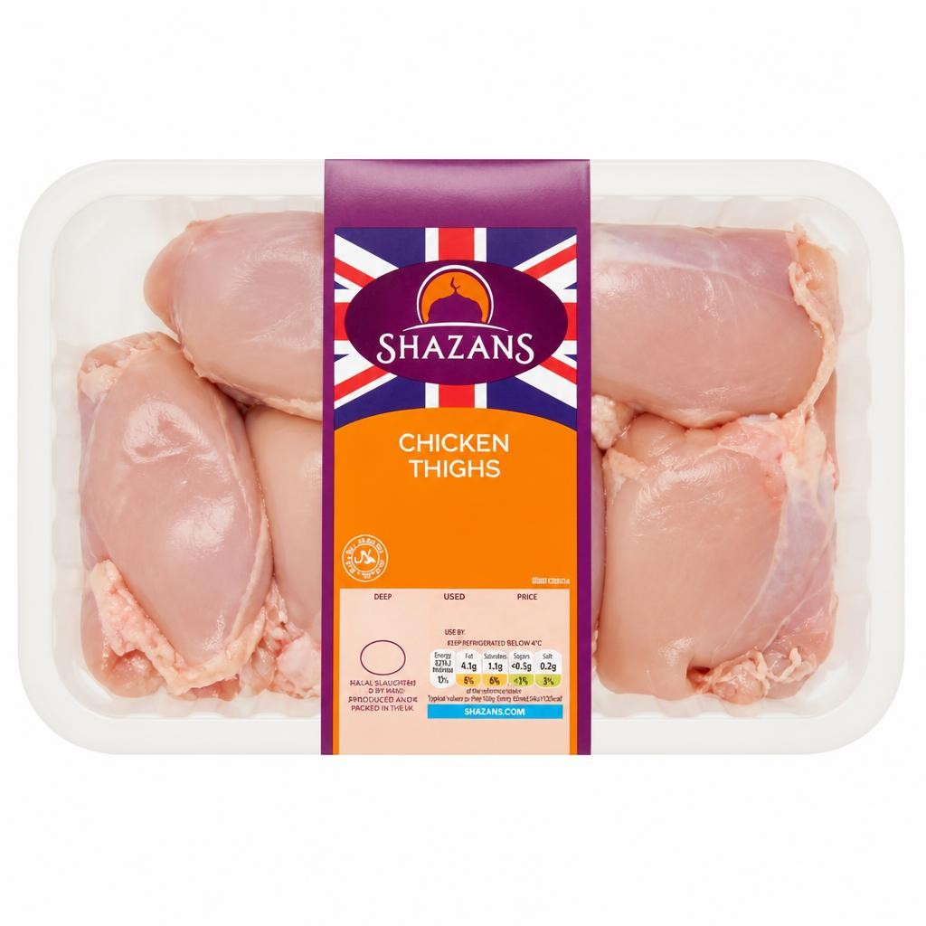 Shazans Chicken Thighs 1kg
